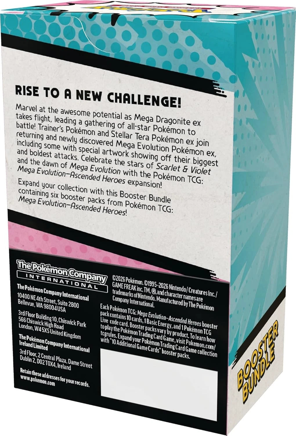 Pokemon TCG Ascended Heros Booster Bundles