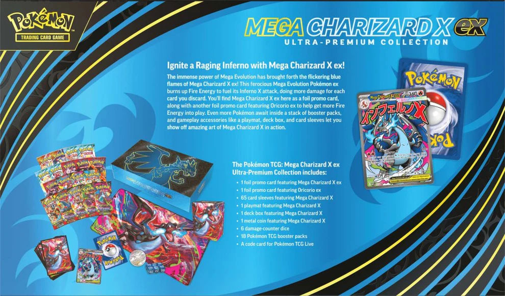 Pokémon Mega Charizard X ex Ultra Premium Collection UPC