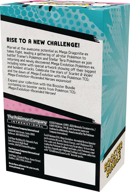 Pokemon TCG Ascended Heros Booster Bundles