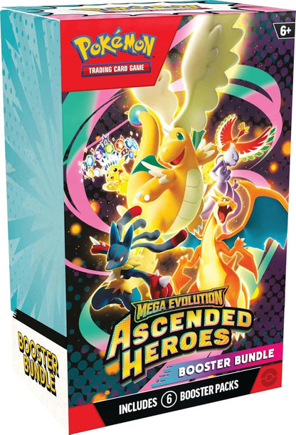 Pokemon TCG Ascended Heros Booster Bundles
