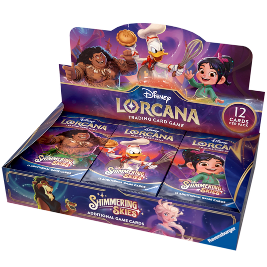 Disney Lorcana TCG: Shimmering Skies Booster Box - 24 Packs