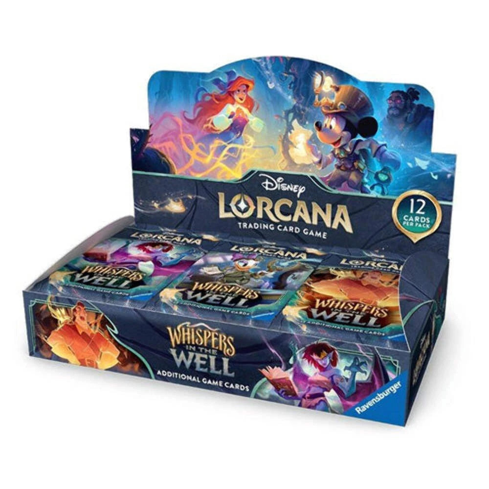 Disney Lorcana Whispers in the Well Booster Box